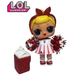 LOL Surprise Doll Sis Swing All-Star BB Series 2 Cheerleader Mini Figure Set